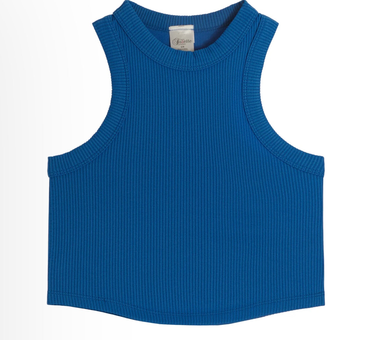 Seamless Rib Tank With Hem