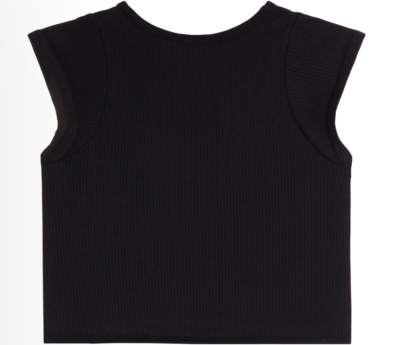 SEAMLESS SOFT RIBBED CAP SLEEVE TOP