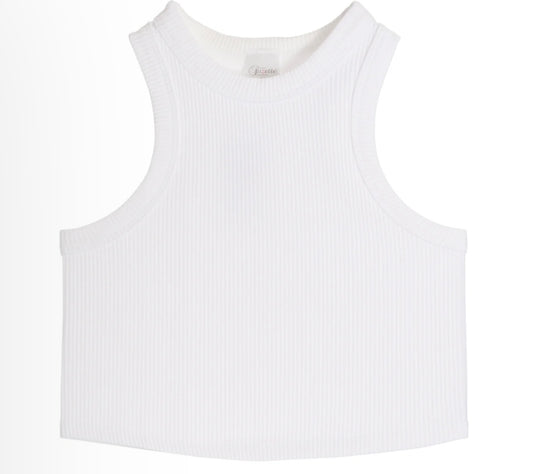 Seamless Rib Tank With Hem