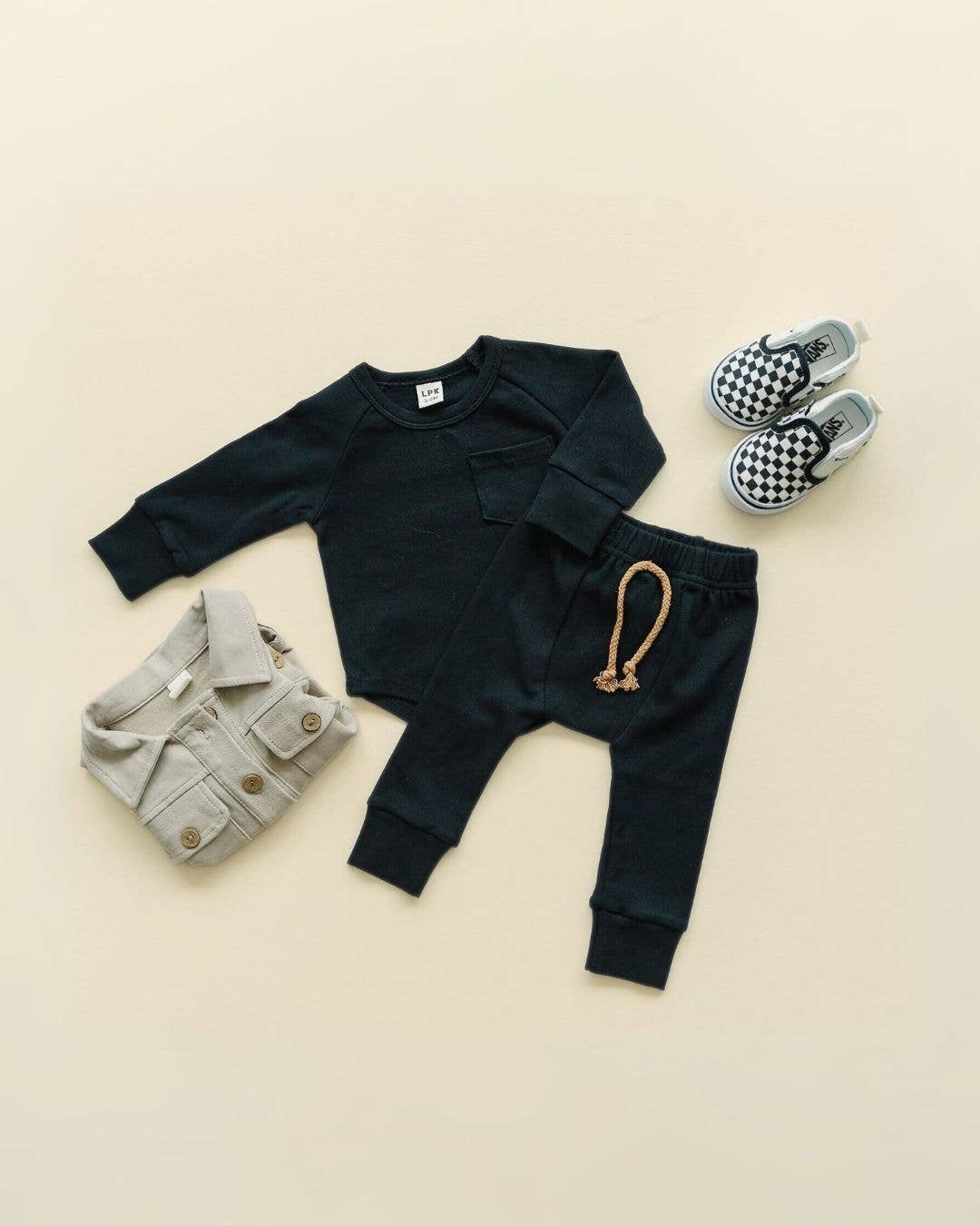 Lounge Set | Black: 18-24m